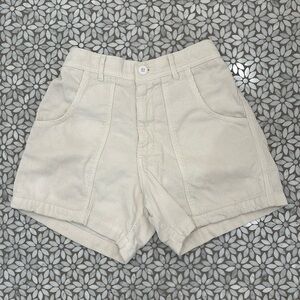 Women's Jungmaven Cabuya Corduroy Shorts in Cream, Size XS